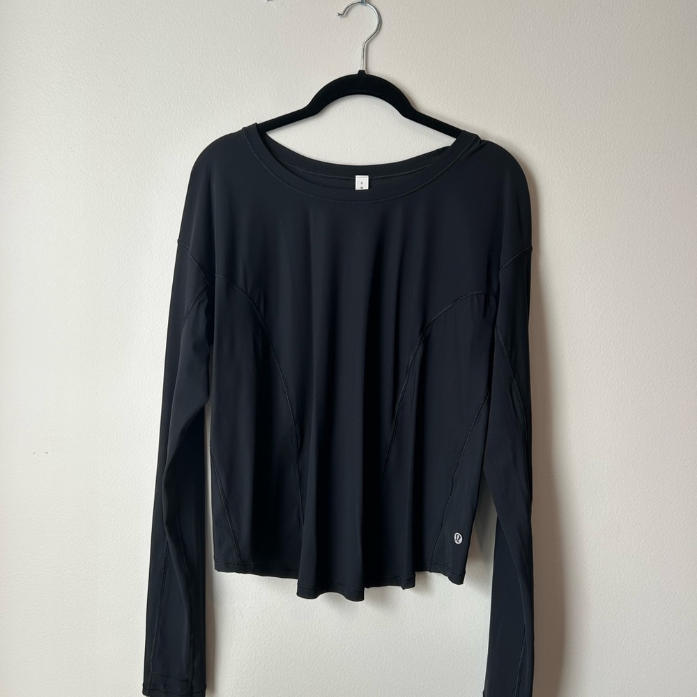 lululemon athletica Black Long Sleeve Top